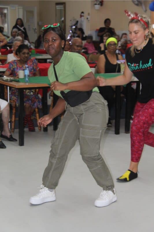 Nonhle Ngcongo shows her best moves.