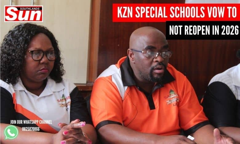 KZN special schools vow not to reopen next year