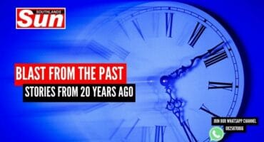 A clock going back in time.