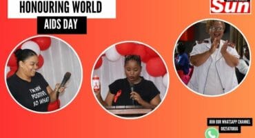 Naqita Pieterse, Sandra-Lee Boyce and sister Renette Roskruge engaging the audience at the event.