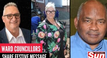 Ward 64 councillor Norman Gilbert, Ward 66 councillor Zoë Solomon and Ward 68 councillor Aubrey Snyman share their messages for the festive season.