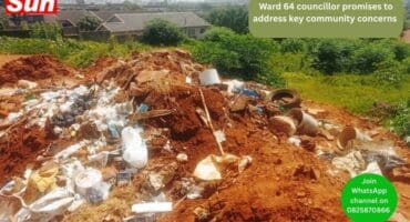 Ward 64 councillor, Norman Gilbert promises to tackle community pressing issues