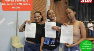 Fairvale Secondary School, based in Wentworth achieved a 100% pass rate in the 2025 academic year