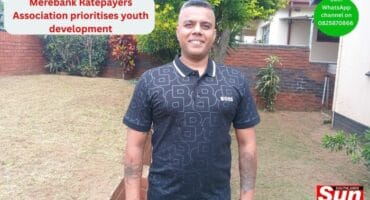 Public Relations Officer for the Merebank Ratepayers Association, Shaun Chandran appeal to the youth to get involved in community projects.