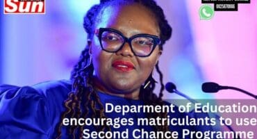 Minister of Basic Education Siviwe Gwarube is encouraging matriculants to use the free Second Chance Programme.