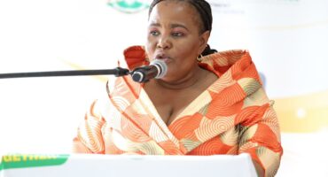 Social Development MEC Mbali Shinga opened a GBV centre on The Bluff