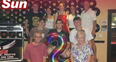 The Bluff Tidy Team celebrate their second anniversary.