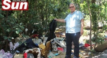 Ward 64 councillor, Norman Gilbert calls on the public to refrain from dumping outside Glanville dumping site.