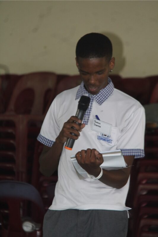 Darain Stoffels shares his answers to questions issued by the facilitators.