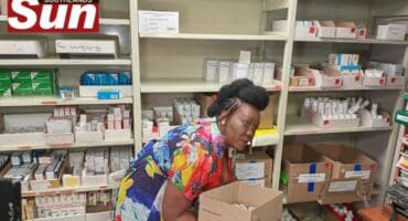 MEC for KZN Department of Health, Nomagugu Simelane during the oversight visit at Wentworth Hospital last year.