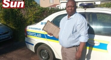 Sergeant Bhekumuzi Dlamini of Montclair police station