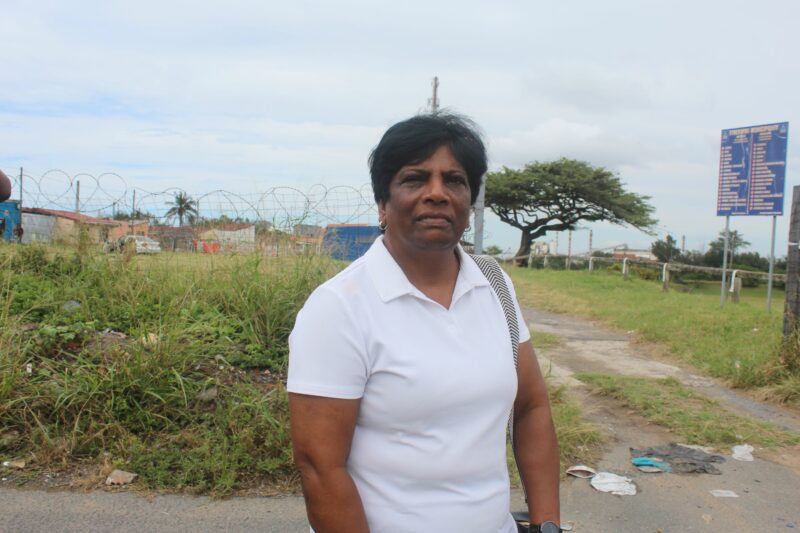 Sarah Moonsamy complaints about the shortage of refuse bin bags