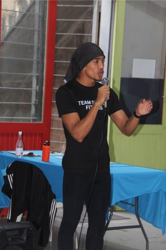 Taariq Stokes of Team Stokes Fitness shares what the reasoning behind the wellness morning is.