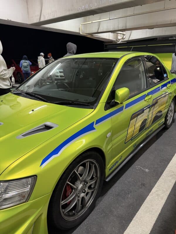 One of the cool cars that were modified.