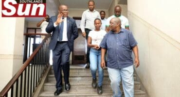 eThekwini Mayor Cyril Xaba conducted an oversight visit to Montclair Lodge to assess progress on the refurbishment of units that will temporarily accommodate flood victims