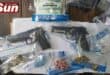 Two suspects from Wentworth are due to appear in court on charges of possession of unlicenced firearms.