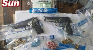 Two suspects from Wentworth are due to appear in court on charges of possession of unlicenced firearms.
