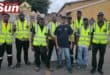 Deputy chairperson of the Montclair Community Police Forum, Rajan Brijlal with the new patrollers.