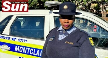 Constable Norah Ndlovu from Montclair SAPS