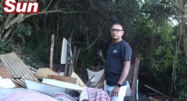 Neil Pather visited Buldana Road following the demolition of shacks in the area