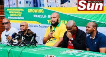 MEC for Transport and Human Settlement Siboniso Duma during his visit at the Montclair Lodge in 2025
