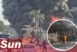 A massive fire has broken out on Dayal Road in Clairwood.