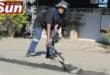 Haseena Hoosen took part in a recent community cleanup operation in Clairwood.