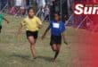 Lisakhanya Zondi and Melokuhle Zungu are neck and neck as they jolt to the finish line.