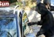 An armed robbery suspect was arrested on Leicester Road