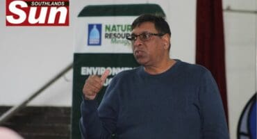 Dr Kishan Singh taught youth about nature conservation.