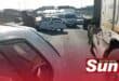 Multiple people have been injured following a multi-vehicle collision on the M4.