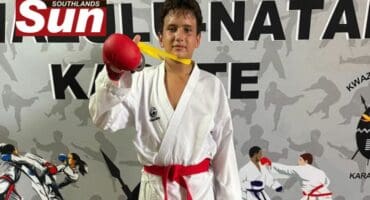 Reinhard Venter from The Bluff will represent KZN in the national karate tournaments.