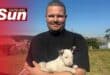 Walyn Leach with his cute dog Light