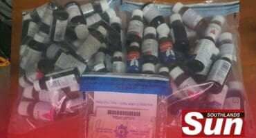 Four men were arrested and appeared at the Wentworth Magistrate's Court after they were found in possession of suspected drugs.