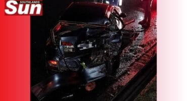 One person died in a car collision near Edwin Swales Drive