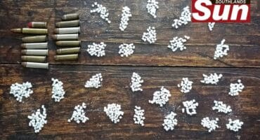 Police found drugs and live ammunition during a joint operation in Merebank.