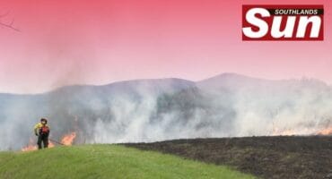 The Kenneth Stainbank will be doing routine burns for the first week in August.