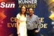 Bluff Athletic Club’s secretary Janine Stadler and chairperson Vee Maharaj.