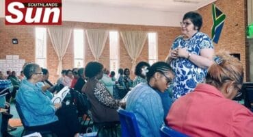 Women’s Ministry director at Baptist Union of South Africa, Patricia Ihlenfeldt addresses the attendees at a recent GVB training workshop held in Wentworth.
