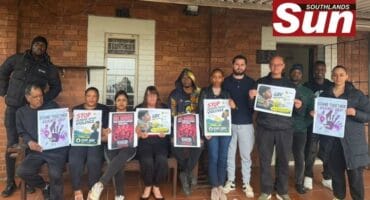 Workers and volunteers at South Durban Community Environmental Alliance are standing against the ongoing killing of women.