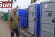 Clairwood Ratepayers and Residents Association (CRRA) spokesperson Ravin Brijlal calls on the eThekwini Municipality to remove the mobile toilets.