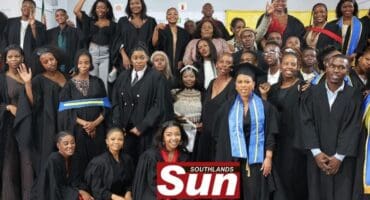 Students from Wentworth Youth Development Centre at their graduation ceremony.