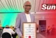Electricity and Energy Director, Philani Shange, accepts the award for eThekwini Municipality.