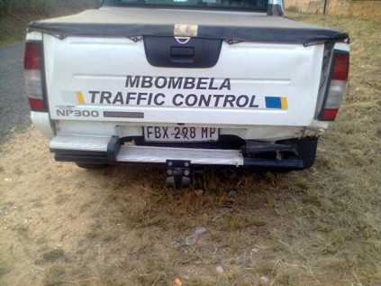 Die Mbombela verkerssdepartement wat ook op die toneel opgedaag en niks gedoen het om die aanranding stop te sit nie.