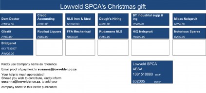 Lowveld SPCA 2
