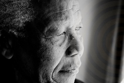 The late giant, Nelson Mandela. 
