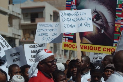 Thousands protest against kidnappings in Maputo on Thursday