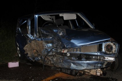 One occupant in the VW Golf also died on the scene