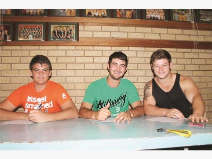 Francois and Isak du Toit and Dean Guy.