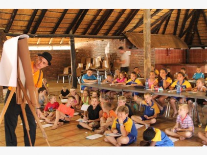 Ghost het gedurig grappies met die leerders gemaak.